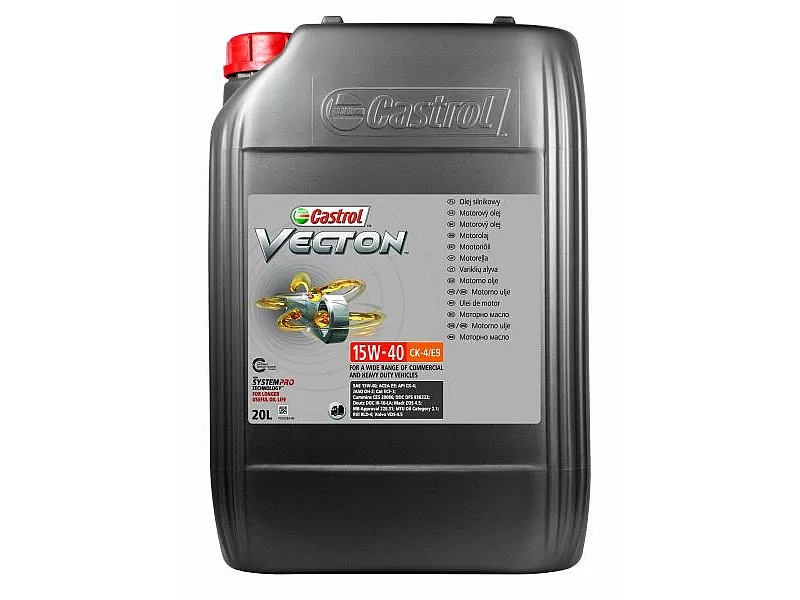 Масло CASTROL VECTON 15W-40 CK-4/E9 20L Масло CASTROL VECTON 15W-40 CK-4/E9 20L