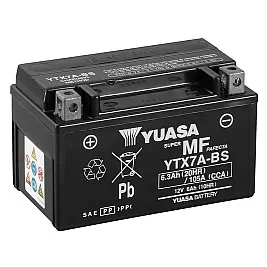 Акумулатор YUASA moto YTX7A 12V 6Ah 105A Акумулатор YUASA moto YTX7A 12V 6Ah 105A